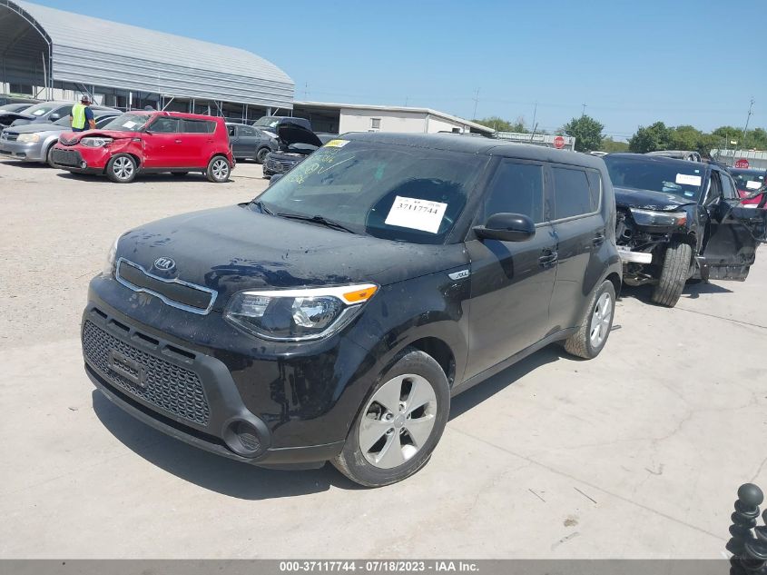 2016 KIA SOUL BASE - KNDJN2A29G7853306