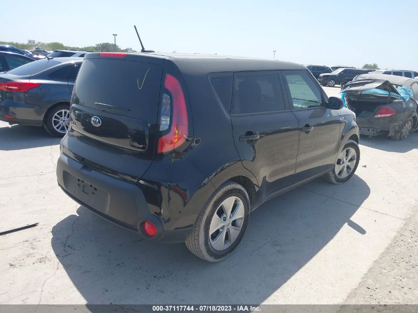2016 KIA SOUL BASE - KNDJN2A29G7853306