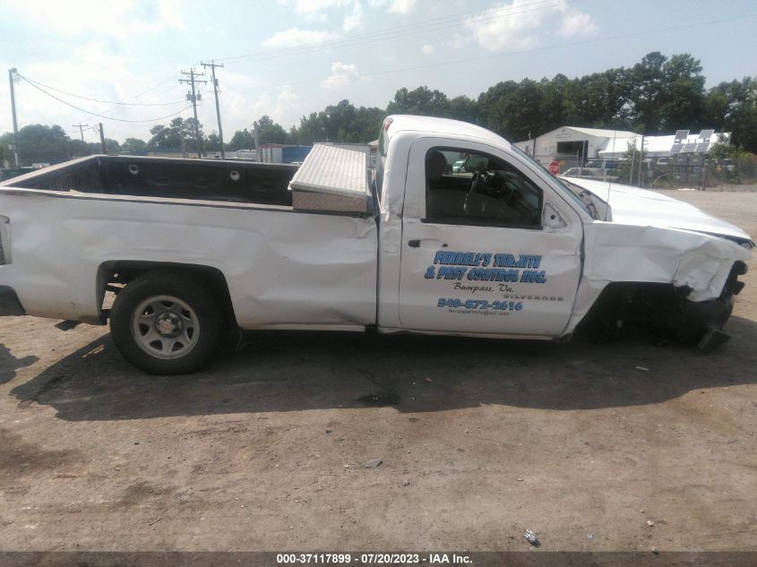 2017 CHEVROLET SILVERADO 1500 WORK TRUCK - 1GCNCNEH6HZ310542