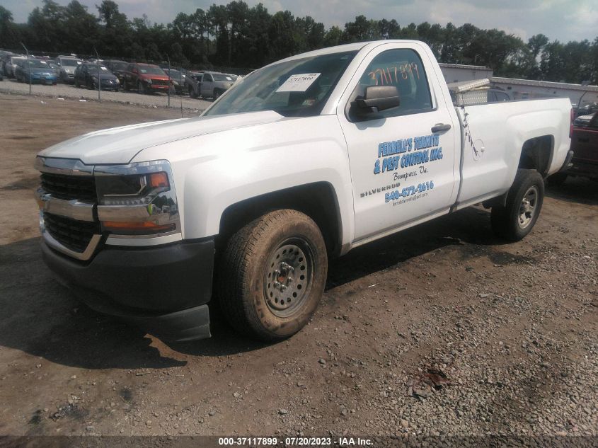 2017 CHEVROLET SILVERADO 1500 WORK TRUCK - 1GCNCNEH6HZ310542