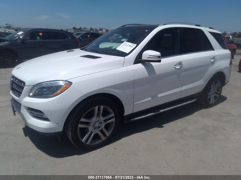 2014 MERCEDES-BENZ M-CLASS ML 350 - 4JGDA5HB1EA330485