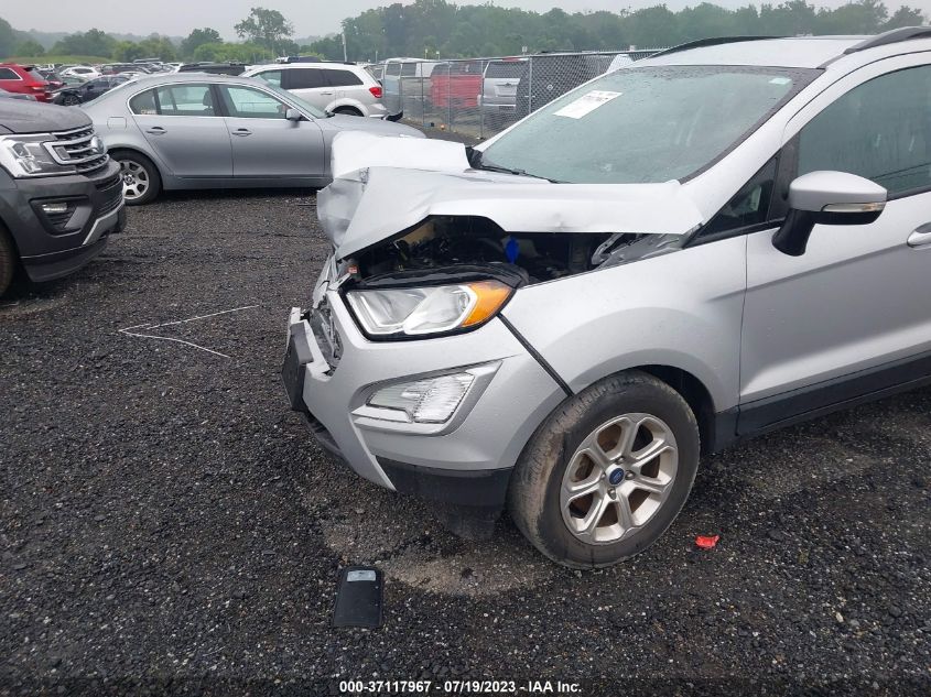 2018 FORD ECOSPORT SE - MAJ3P1TEXJC225991
