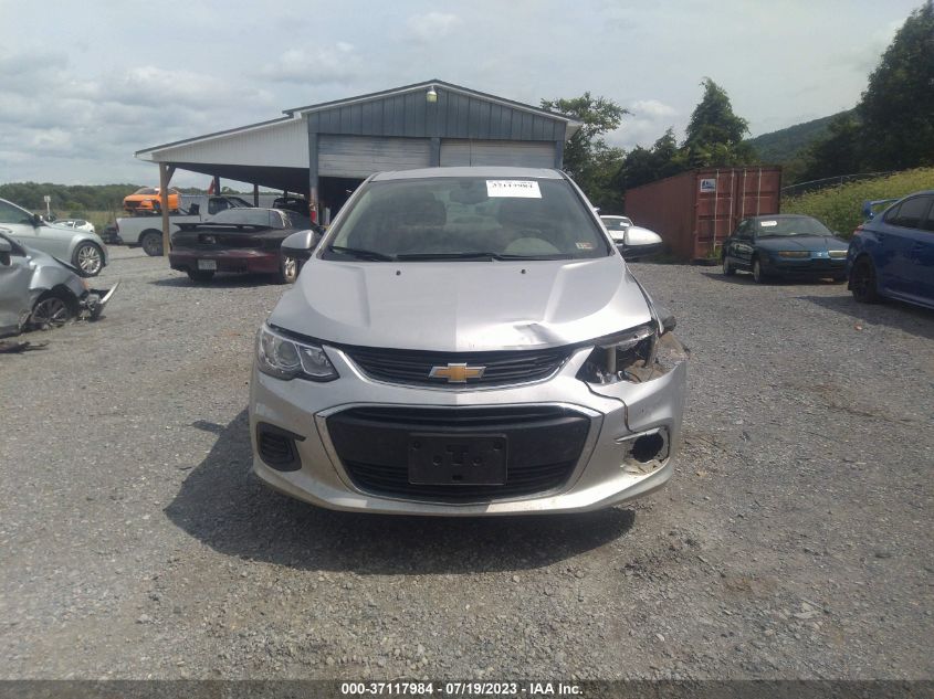 2018 CHEVROLET SONIC LT - 1G1JD5SH0J4107741