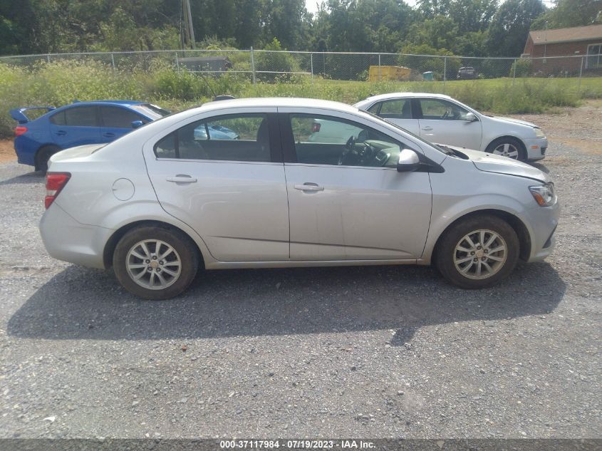 2018 CHEVROLET SONIC LT - 1G1JD5SH0J4107741