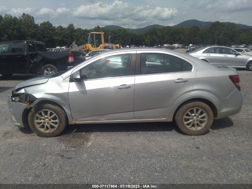 2018 CHEVROLET SONIC LT - 1G1JD5SH0J4107741
