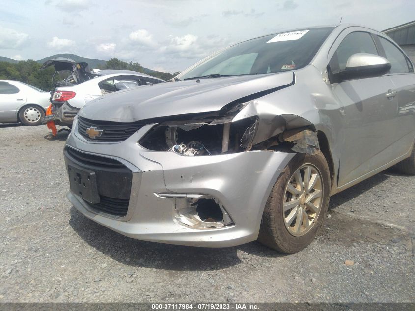 2018 CHEVROLET SONIC LT - 1G1JD5SH0J4107741