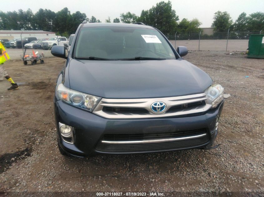 2013 TOYOTA HIGHLANDER HYBRID - JTEBC3EH7D2017738