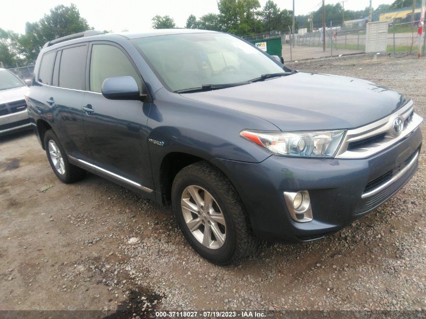 2013 TOYOTA HIGHLANDER HYBRID - JTEBC3EH7D2017738
