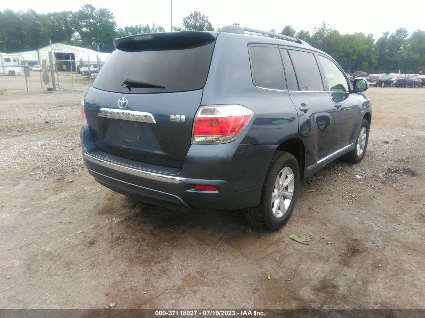 2013 TOYOTA HIGHLANDER HYBRID - JTEBC3EH7D2017738