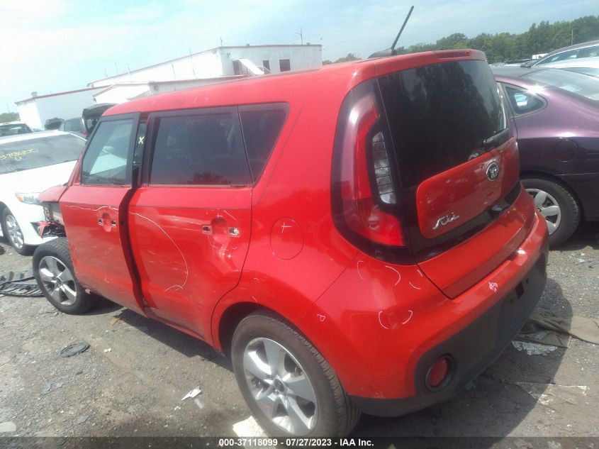 2019 KIA SOUL BASE - KNDJN2A23K7660397