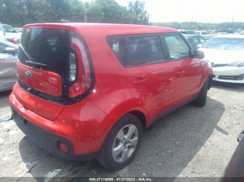 2019 KIA SOUL BASE - KNDJN2A23K7660397