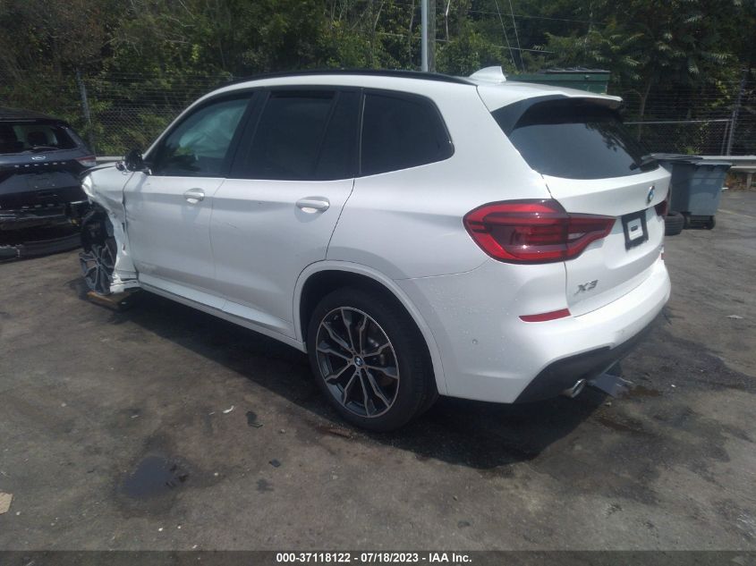 2021 BMW X3 XDRIVE30I - 5UXTY5C01M9F33654