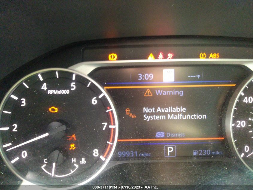 2019 NISSAN ALTIMA 2.5 PLATINUM - 1N4BL4FV3KC115581