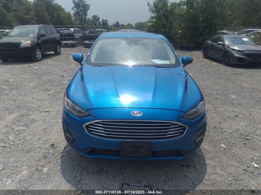 2019 FORD FUSION SE - 3FA6P0HD5KR245205