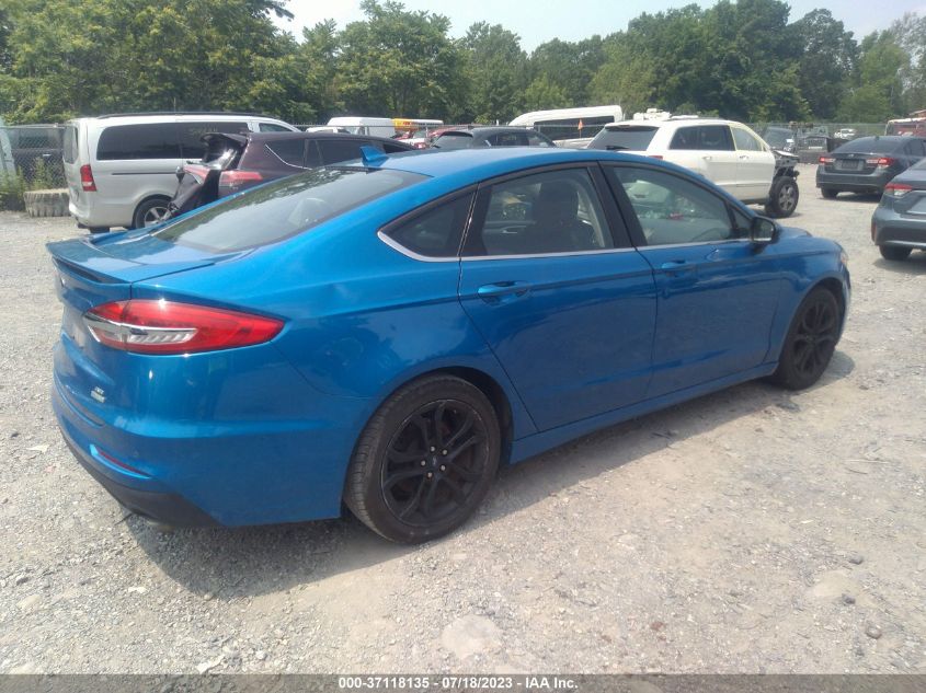 2019 FORD FUSION SE - 3FA6P0HD5KR245205