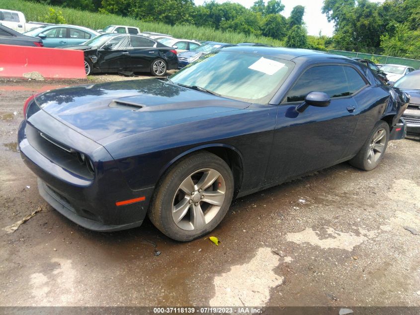 2016 DODGE CHALLENGER SXT - 2C3CDZAG6GH200800