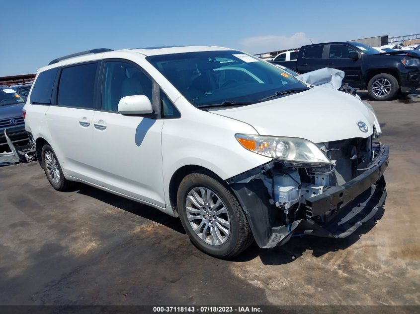 2016 TOYOTA SIENNA XLE/XLE AAS/LTD - 5TDYK3DC5GS755493