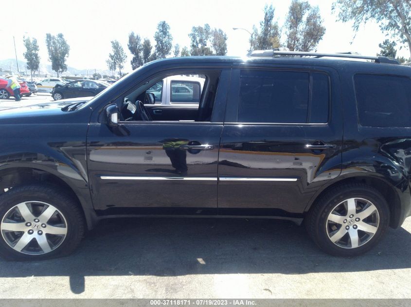 2014 HONDA PILOT TOURING - 5FNYF3H92EB018157