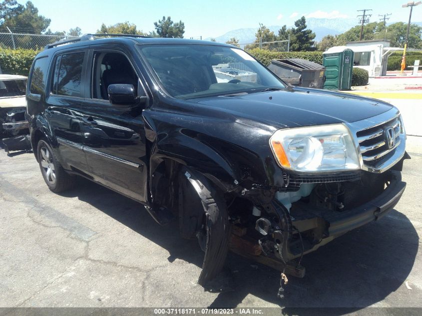 2014 HONDA PILOT TOURING - 5FNYF3H92EB018157