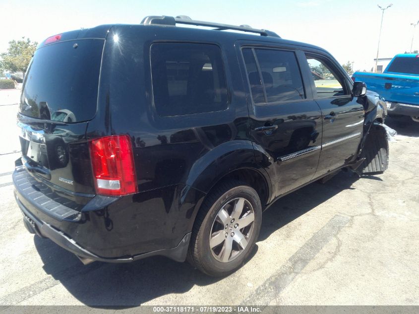 2014 HONDA PILOT TOURING - 5FNYF3H92EB018157