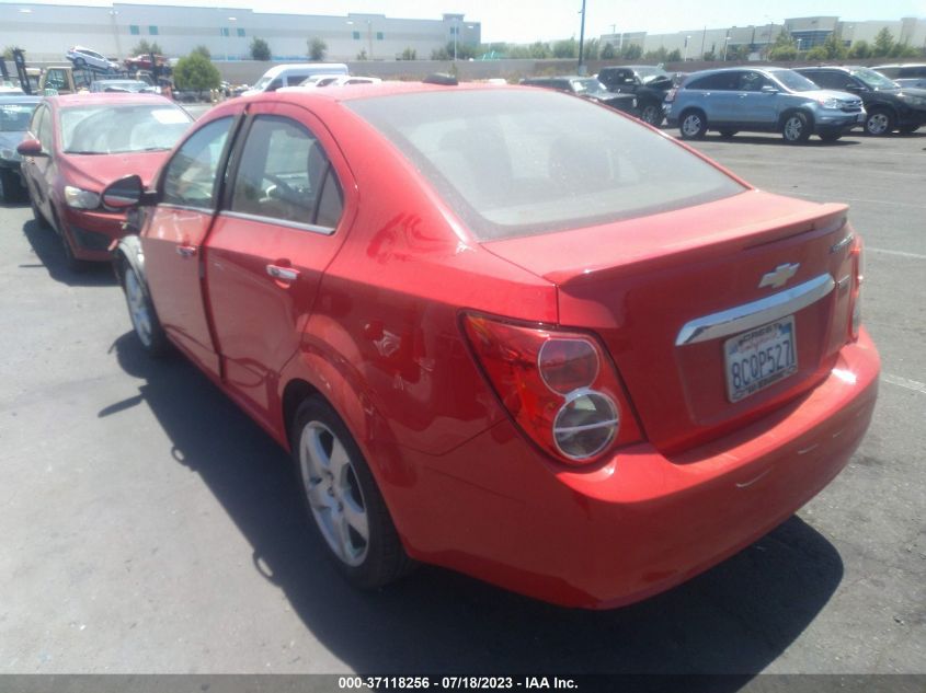 2015 CHEVROLET SONIC LTZ - 1G1JE5SB6F4212462