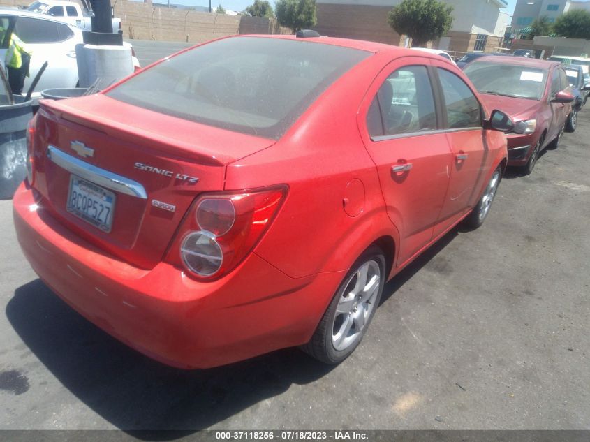 2015 CHEVROLET SONIC LTZ - 1G1JE5SB6F4212462