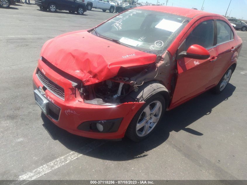 2015 CHEVROLET SONIC LTZ - 1G1JE5SB6F4212462