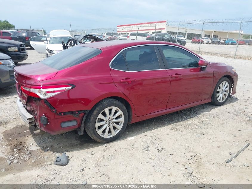 2018 TOYOTA CAMRY LE/SE/XLE/L - 4T1B11HK0JU525437