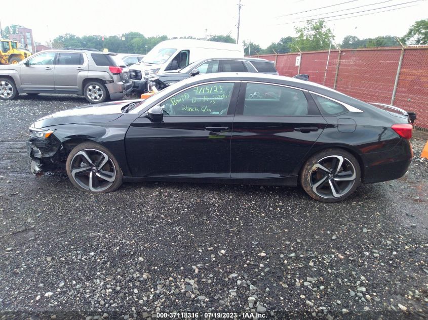 2020 HONDA ACCORD SEDAN SPORT - 1HGCV1F3XLA153393