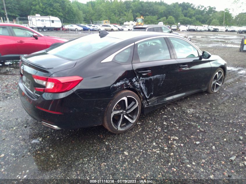 2020 HONDA ACCORD SEDAN SPORT - 1HGCV1F3XLA153393