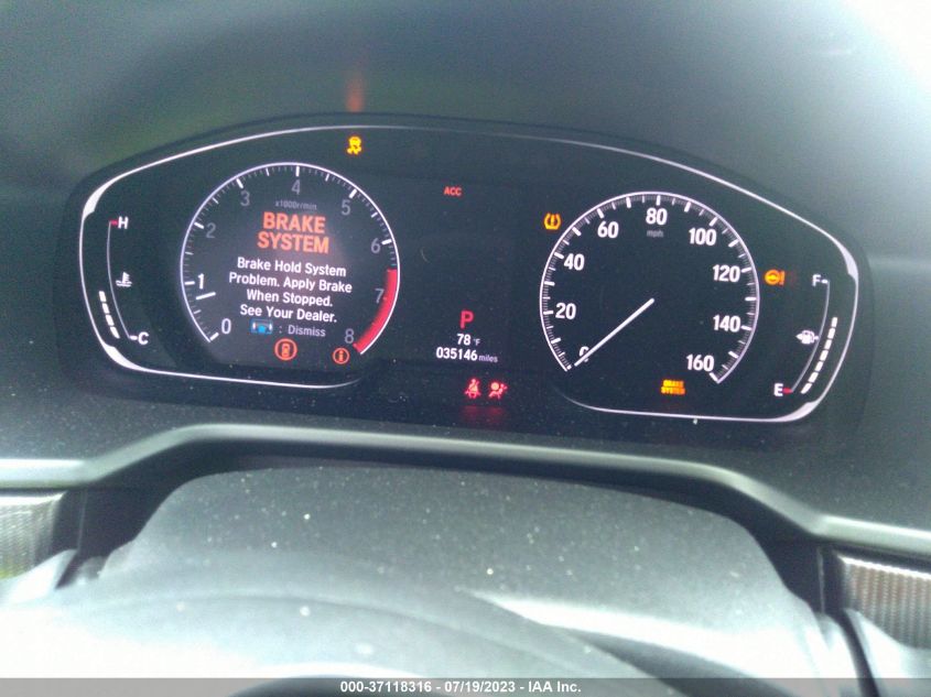 2020 HONDA ACCORD SEDAN SPORT - 1HGCV1F3XLA153393