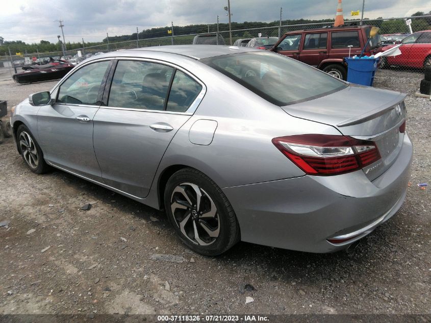 2017 HONDA ACCORD SEDAN EX-L V6 - 1HGCR3F88HA007528