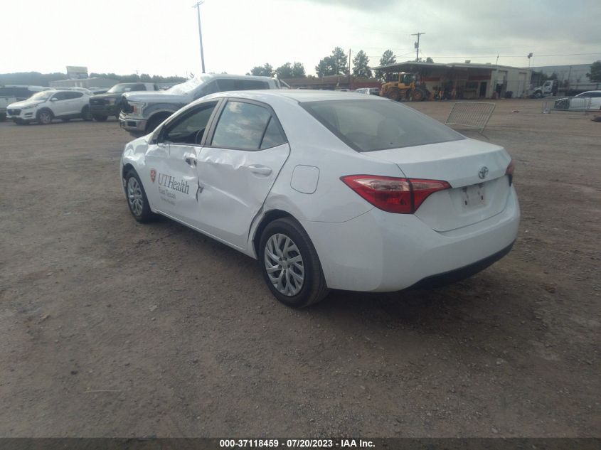 2018 TOYOTA COROLLA L/LE/XLE/SE/XSE - 5YFBURHE1JP771088