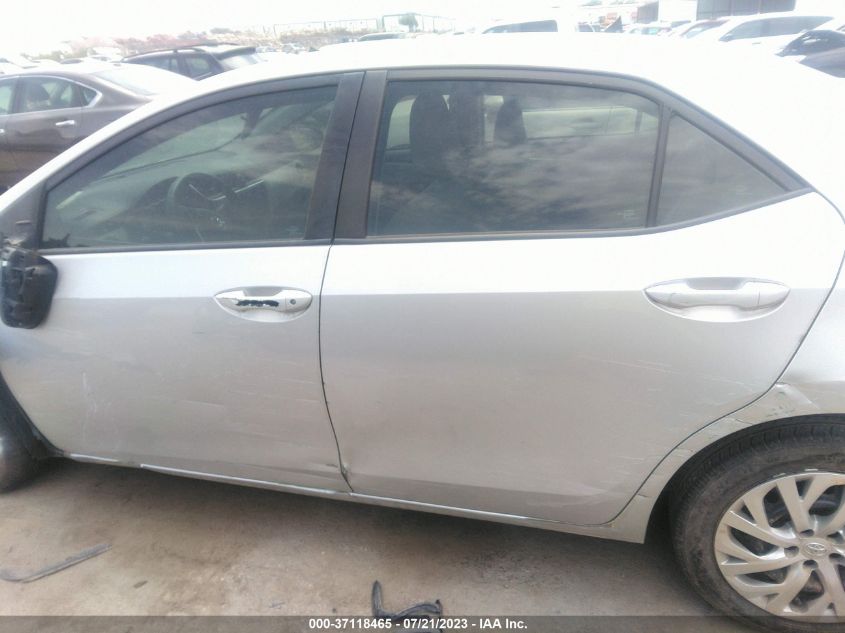 2019 TOYOTA COROLLA L/LE/XLE/SE/XSE - 2T1BURHE7KC125992