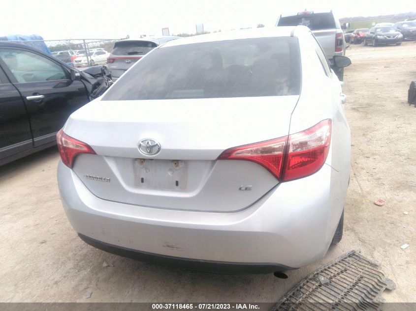 2019 TOYOTA COROLLA L/LE/XLE/SE/XSE - 2T1BURHE7KC125992