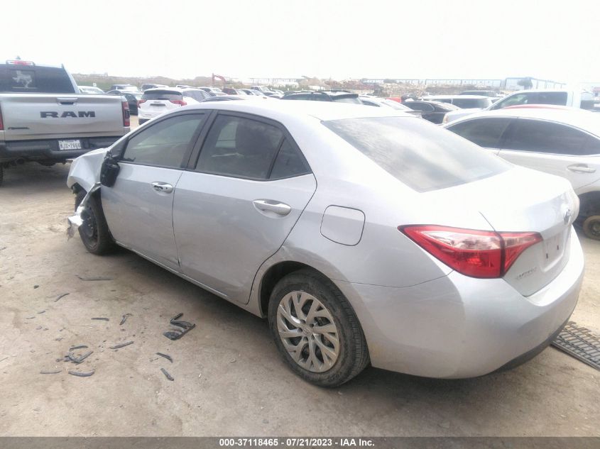 2019 TOYOTA COROLLA L/LE/XLE/SE/XSE - 2T1BURHE7KC125992