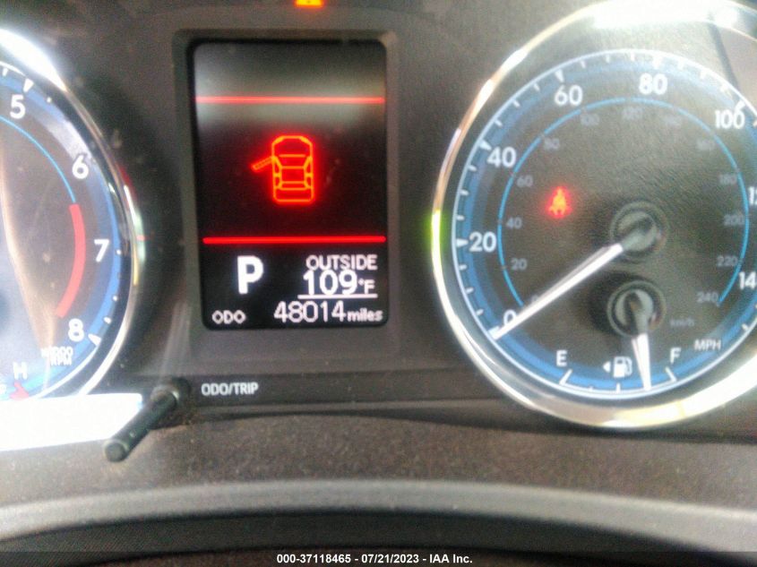2019 TOYOTA COROLLA L/LE/XLE/SE/XSE - 2T1BURHE7KC125992