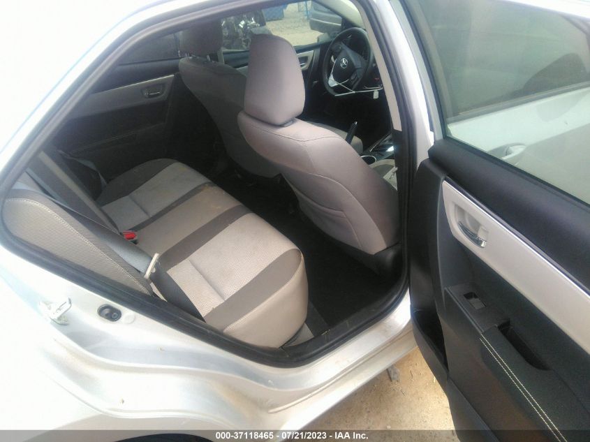 2019 TOYOTA COROLLA L/LE/XLE/SE/XSE - 2T1BURHE7KC125992