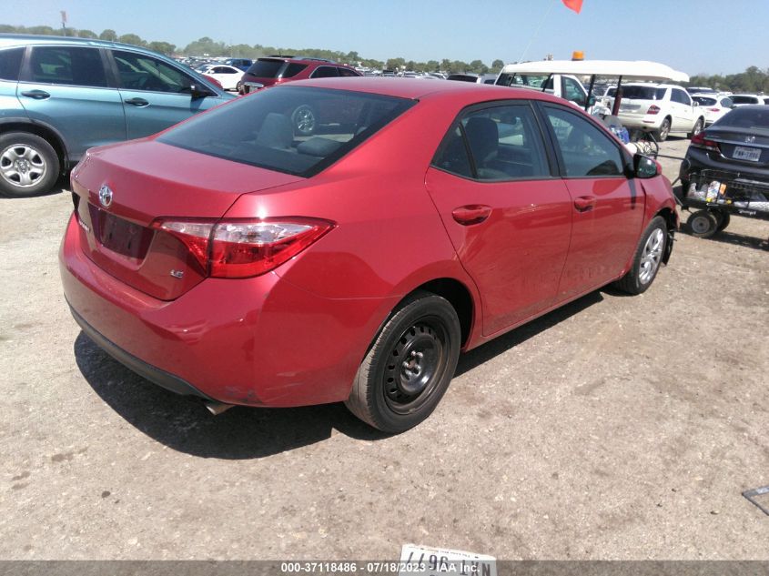 2018 TOYOTA COROLLA L/LE/XLE/SE/XSE - 2T1BURHE8JC079765