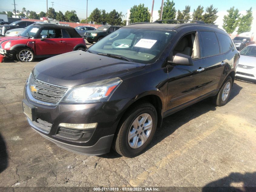 2014 CHEVROLET TRAVERSE LS - 1GNKRFKD2EJ364544