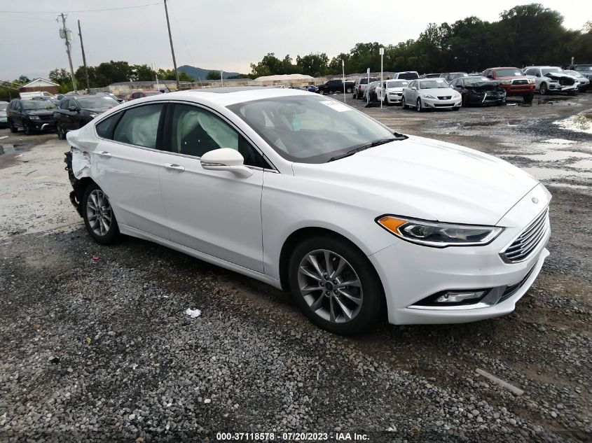 2017 FORD FUSION SE - 3FA6P0HD0HR366538