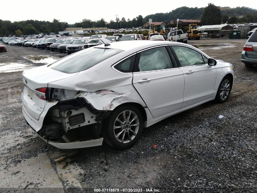 2017 FORD FUSION SE - 3FA6P0HD0HR366538