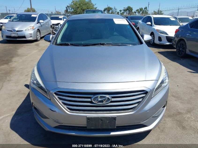 2015 HYUNDAI SONATA 2.4L - 5NPE24AFXFH173093