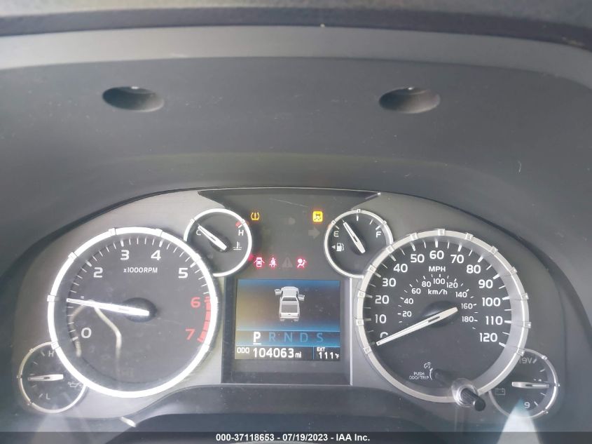 2016 TOYOTA TUNDRA 4WD TRUCK LTD - 5TFBY5F17GX511124