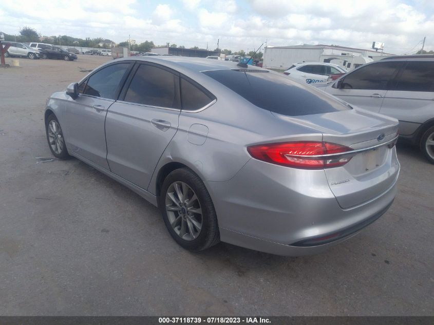 2017 FORD FUSION SE - 3FA6P0HD0HR322037