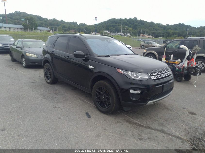 2018 LAND ROVER DISCOVERY SPORT HSE - SALCR2RX0JH742277