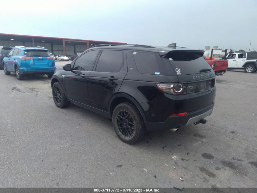 2018 LAND ROVER DISCOVERY SPORT HSE - SALCR2RX0JH742277