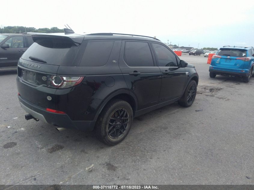 2018 LAND ROVER DISCOVERY SPORT HSE - SALCR2RX0JH742277