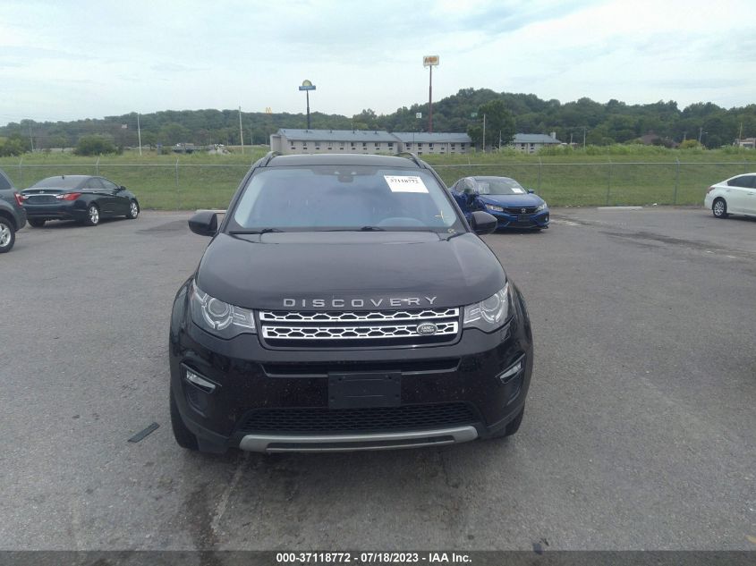 2018 LAND ROVER DISCOVERY SPORT HSE - SALCR2RX0JH742277