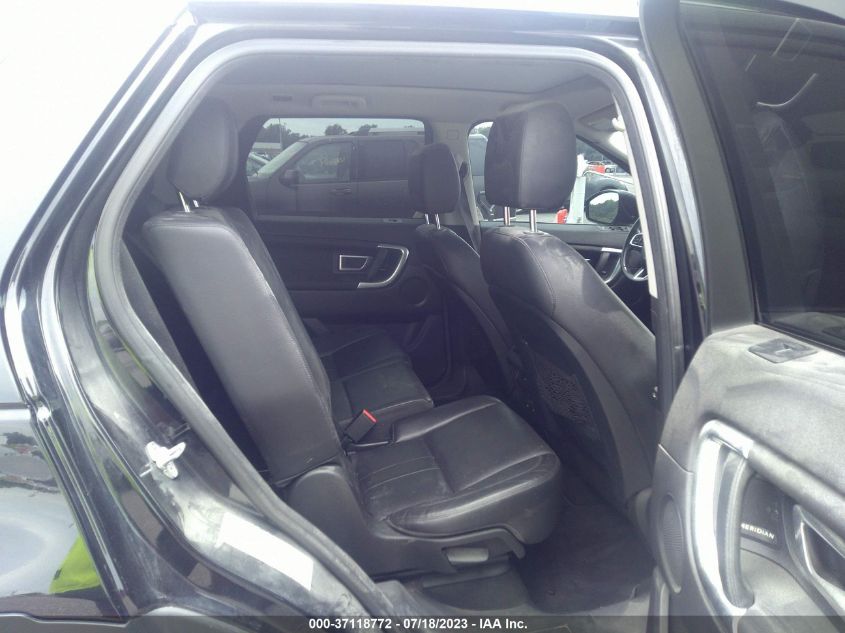 2018 LAND ROVER DISCOVERY SPORT HSE - SALCR2RX0JH742277